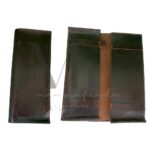 Leather Checkbook Holder for Men